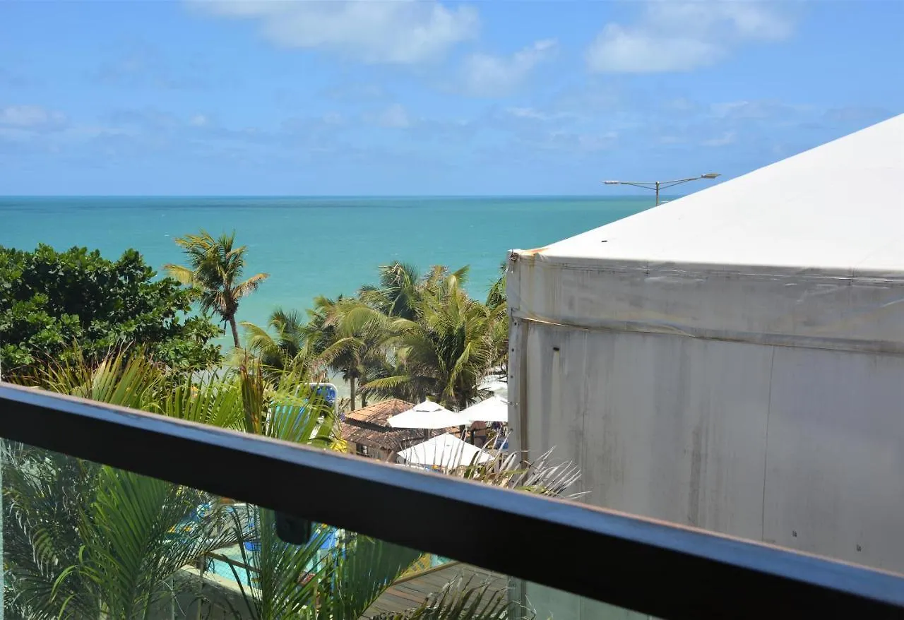 Flat Araca Beira Mar - Apto 508 Lateral Vista Mar Parcial Apartment Natal Brazil