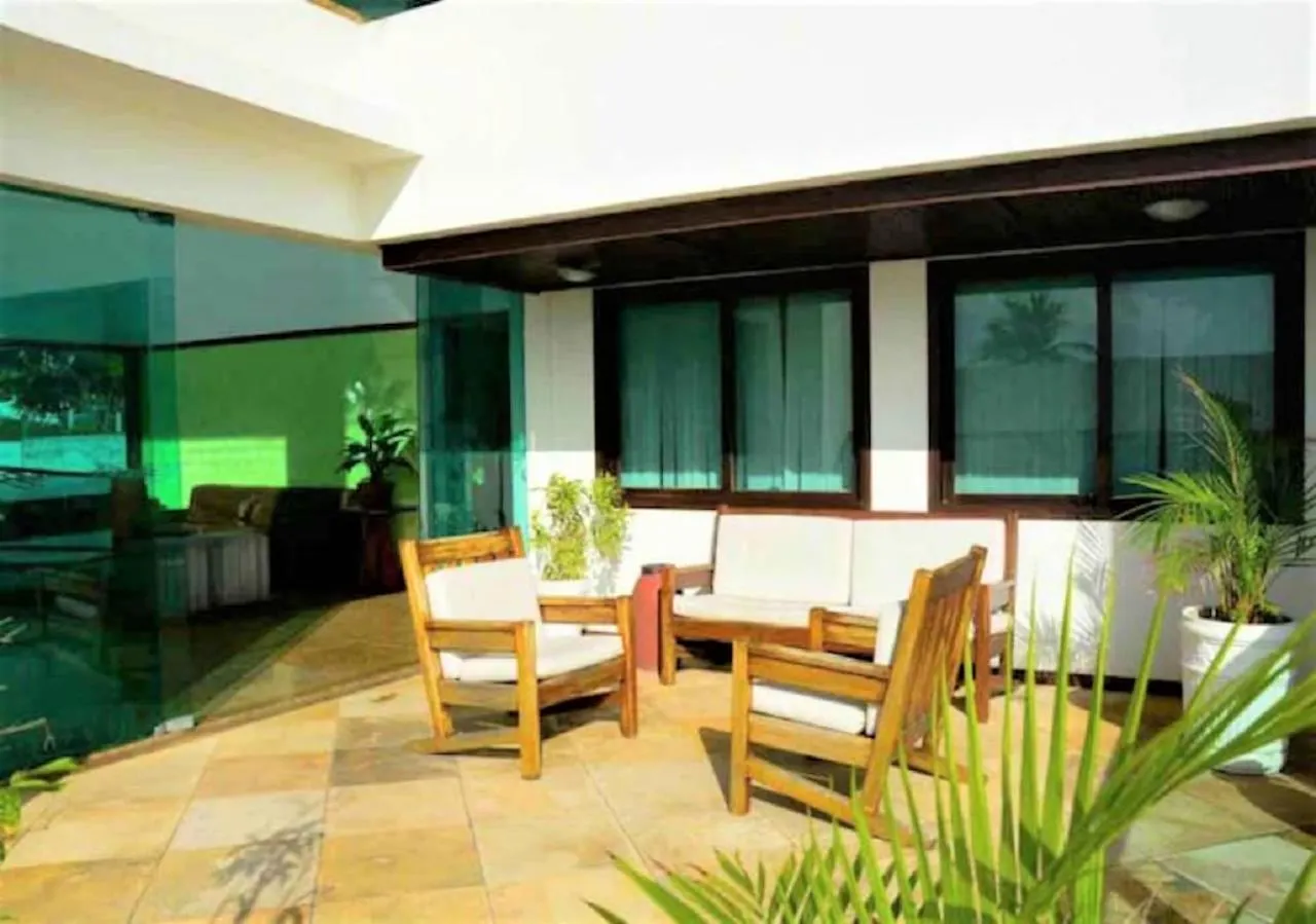 Flat Araca Beira Mar - Apto 508 Lateral Vista Mar Parcial Apartman Natal
