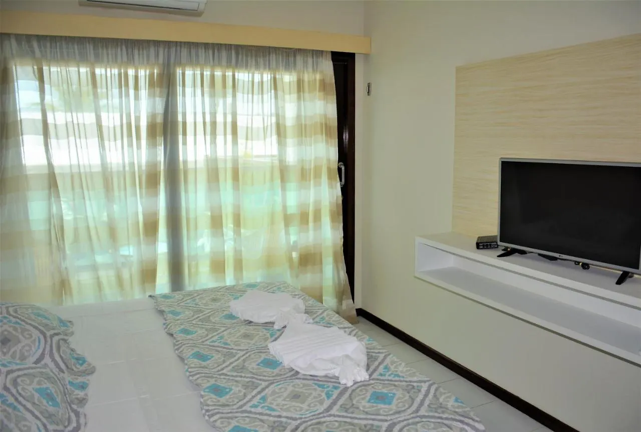 Flat Araça beira mar - Apto 508 Lateral Vista Mar Parcial Apartamento Natal