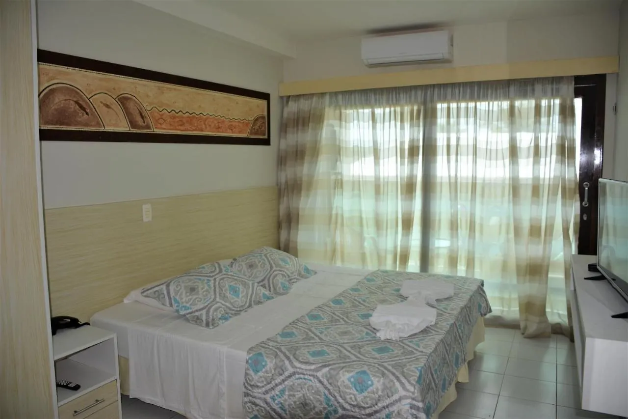 Flat Araça beira mar - Apto 508 Lateral Vista Mar Parcial Apartamento Natal